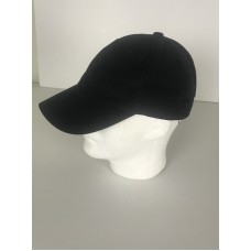 DealStock Black Cotton Mujer’s Adjustable Baseball Hat  eb-68735333